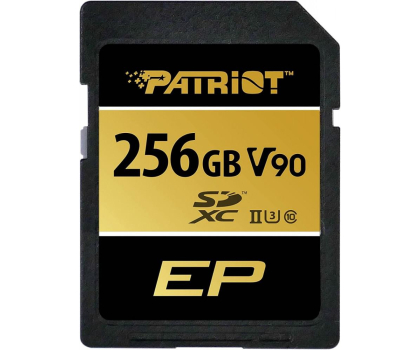 Karta pamięci Patriot 256GB EP SDXC V90 UHS-II U3 300MB/s